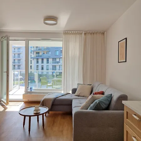 Blue Sea Apartment Przystan Letnica Gdansk Exterior photo